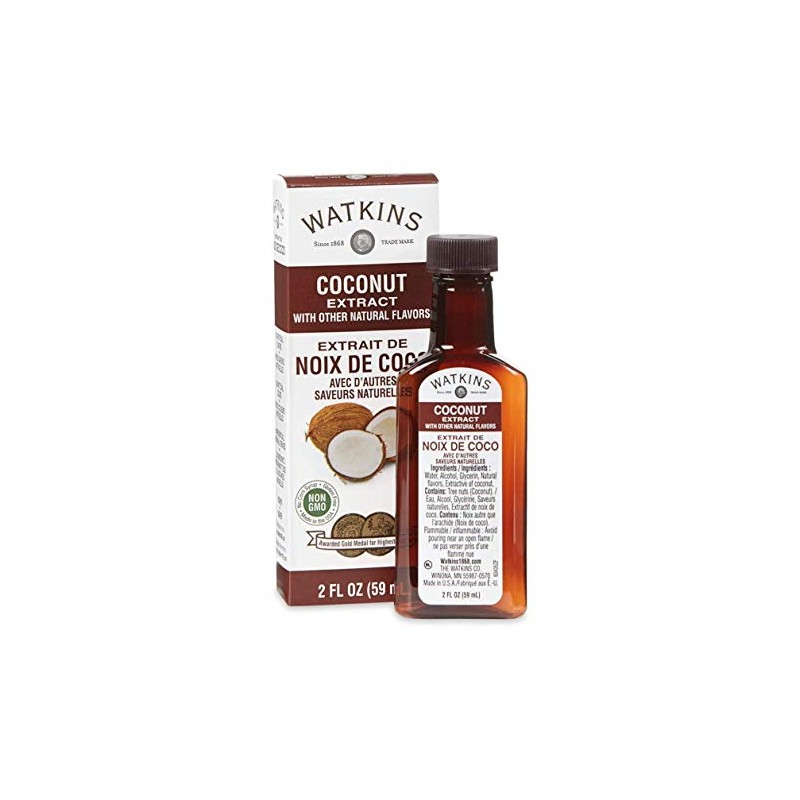 Watkins Coconut Extract with Other Natural Flavors 2 Ounce