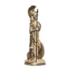 BeautifulGreekStatues Athena With Owl Medusa Holding Shield Greek Goddess Alabaster