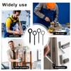 Giantree 4 Pcs Standard Hex Dogging Key Allen Wrench Set,
