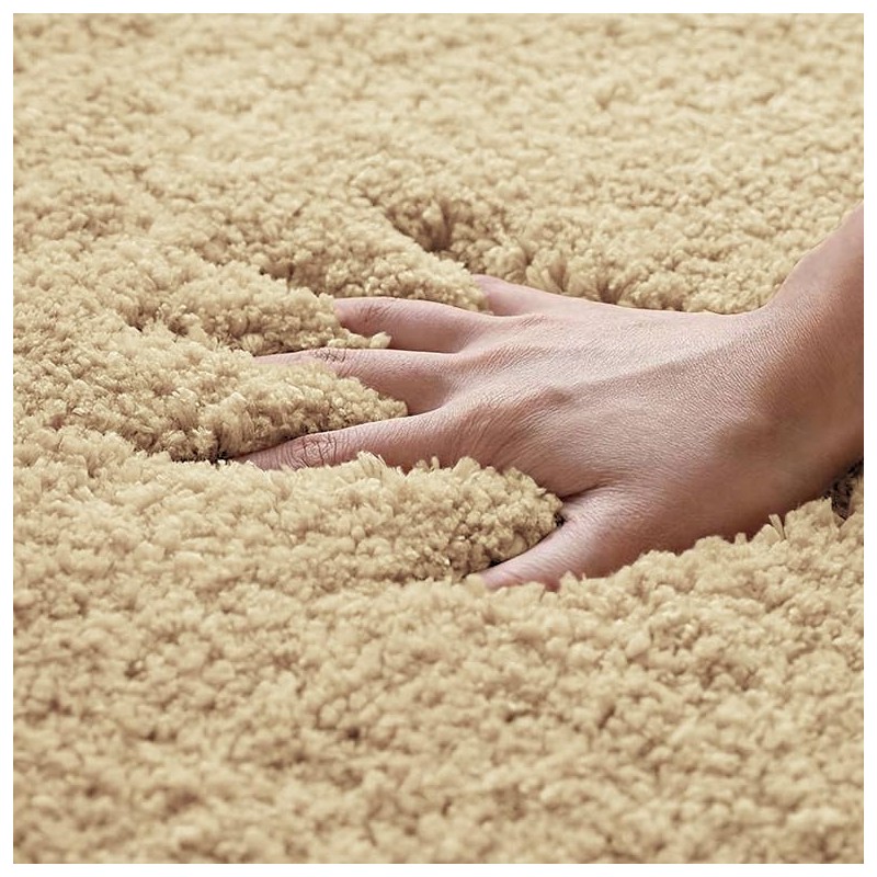 Allure Luxury Deep Pile Microfibre Bath Mat, Non-Slip, 50 x