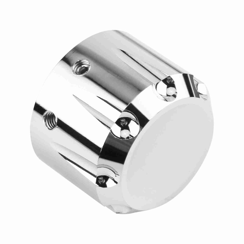 2pcs CNC Aluminum Motorcycle Front Axle Skull Nut Bolt Cover