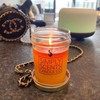 8oz. Triple Scented Hand Poured Strong CANDLE - Color: Cherry
