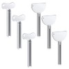 Tube Squeezer, Pack of 6, Stainless Steel Toothpaste Tube Press