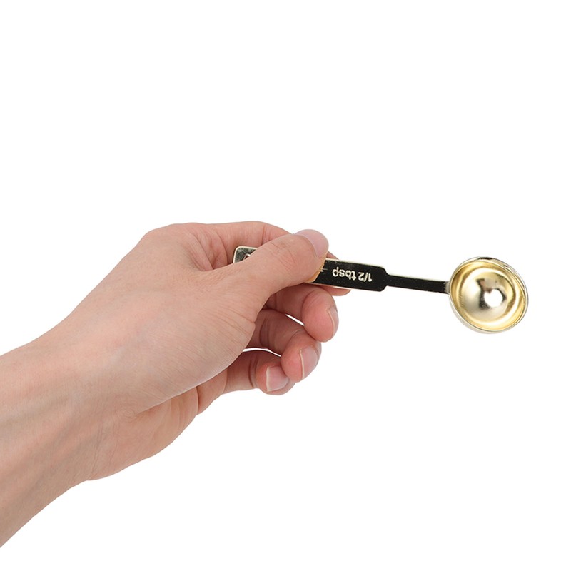 Measuring Spoons 7 in 1 Stainless Steel Stackable Design Multifunction