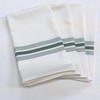 Fabric Textile Products, Machine Washable, 100% Cotton, Bistro Stripe Napkins