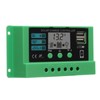 Solar Charge Controller PWM Panel Regulator Adjustable LCD Display 12V