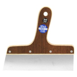 SK11 Stainless Steel Putty Spatula 0.02 inch (0.4 mm) Thickness 8.5 inches (215 mm)