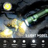 Galaxyman EDC Flashlight Rechargeable,1300 Lumen and 310M Long Throw LED