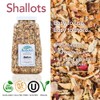 Harmony House Premium Dehydrated Shallots (8 oz, Quart Size Jar)