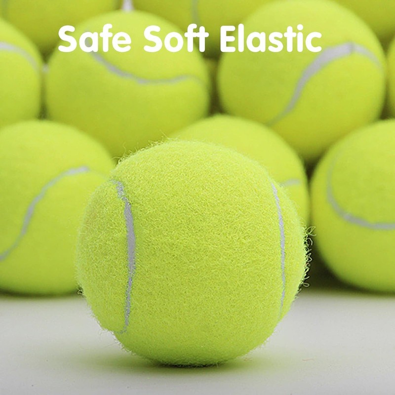 MEKAPLE Mini Tennis Ball 12 Pack for Pet Playing Fecth,