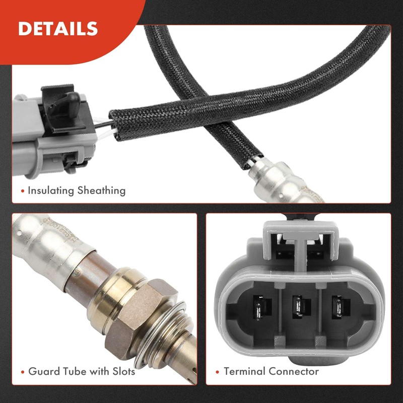 A-Premium - Sensor de oxígeno O2 compatible con Nissan Frontier