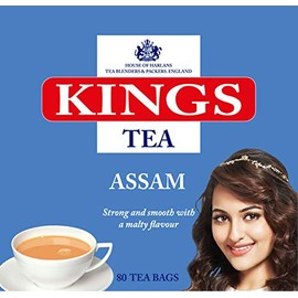 KINGS TEA Assam 240 Tea Bags (Multi Pack of 3*80 Bags)