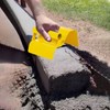 Pcmursal Concrete Curb Trowel, Curb Tool for Concrete Edging, Concrete
