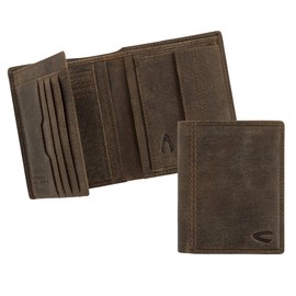 camel active Vietnam Herren Geldbörse Hochformat RFID Leder Mittelgroß Braun