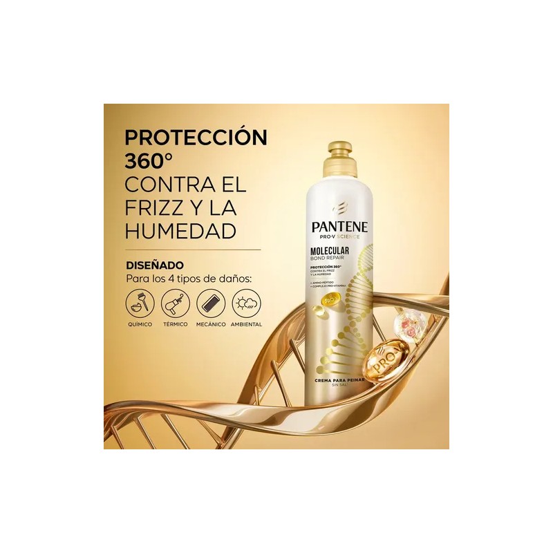 Crema Peinar Pantene Molecular Bond Repair 300