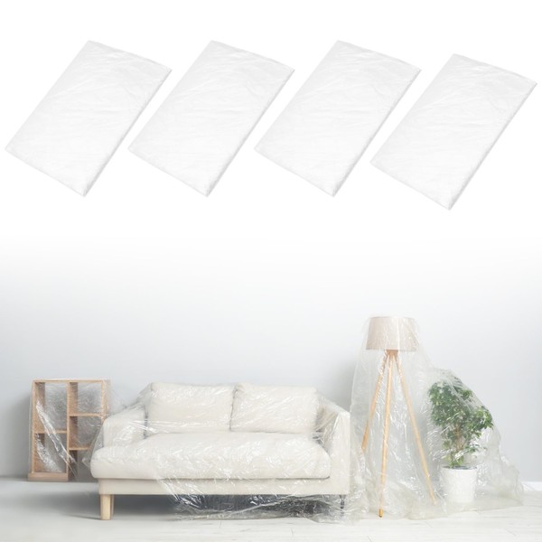 DAWRIS Pack of 4 Masking Film Painter Extra Strong Painter's