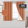 PrinceDeco 100% Blackout Linen Textured Curtains for Bedroom Room Darkening