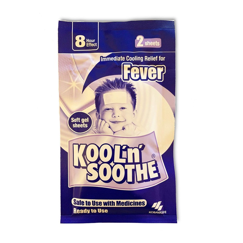 Kool 'n' Soothe Kids Fever Relief Sheets, 6 Count -