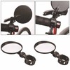 2 Pcs of Adjustable Cycle Mirrors - 360° Swivel Handlebar
