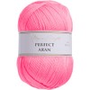 Utopia Crafts Aran Knitting and Crochet Yarn, 400g (Pink Sherbet)