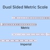 Smgda Folding Ruler, 2M / 78 inch Metric & Imperial