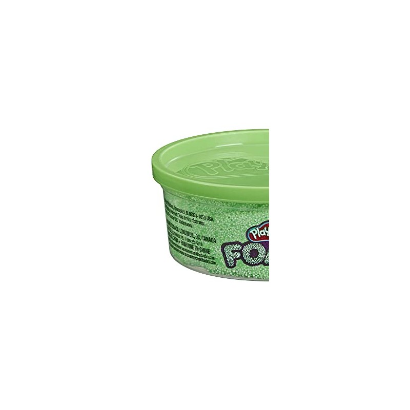 Play Doh Foam Lata Individual Toy, Color Verde