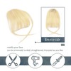 BARSDAR Clip in Fringe Human Hair 100% Real Hair Fringe