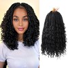 Goddess Boho Box Braids Crochet Hair for Black Women 8