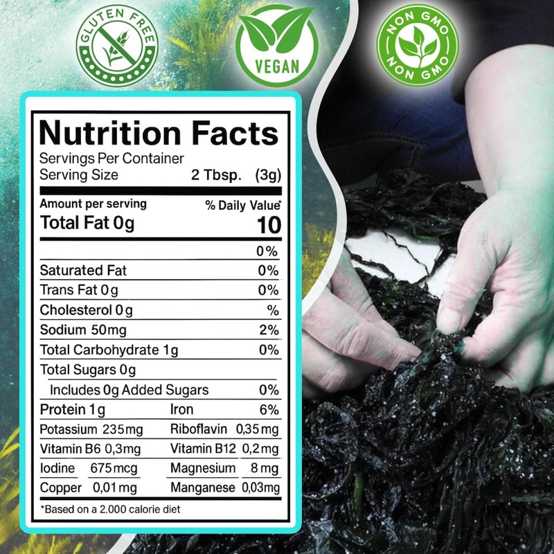 Ocean's Balance Organic Whole Leaf Dulse – Maine Coast Vegetables