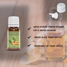 Aroma Depot Essential Oil 10ml Frankincense Scented Oil I Premium Grade Fragrance Oil for, Massage, Candle & Soap Making I Natural Aromatherapy Oil for Home Diffusers I Fragrance DIY-10ml