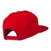 Old English S Embroidered Cap - Red OSFM