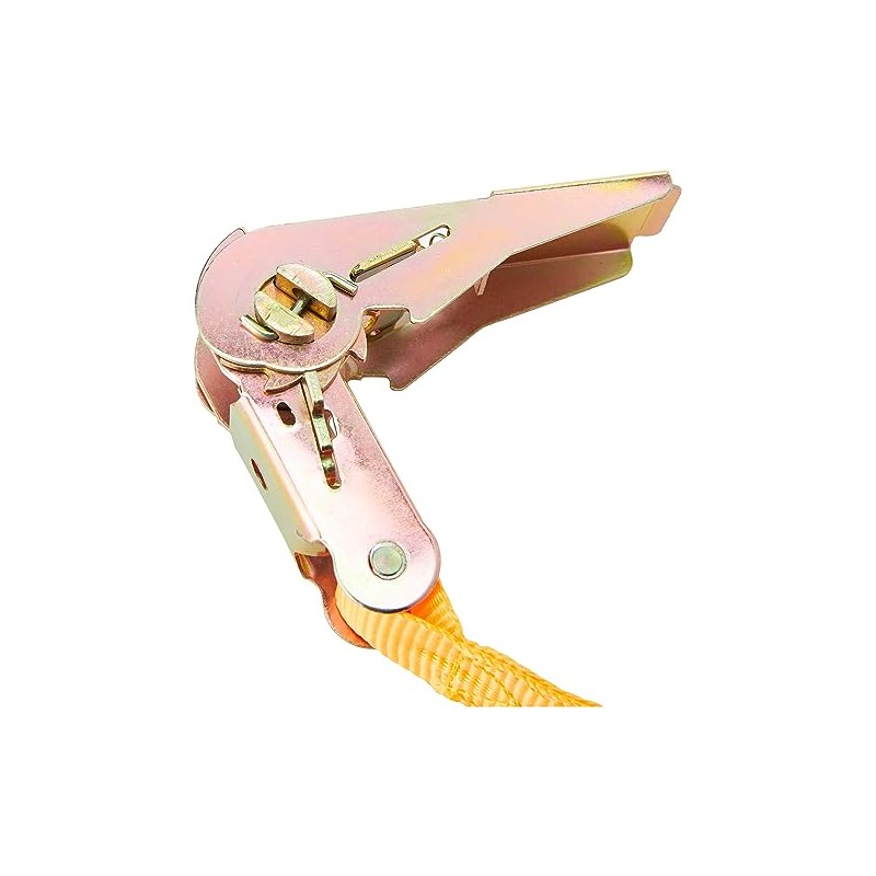 Carpoint 928022 Tie-down strap with Ratchet 7 Meter,Orange