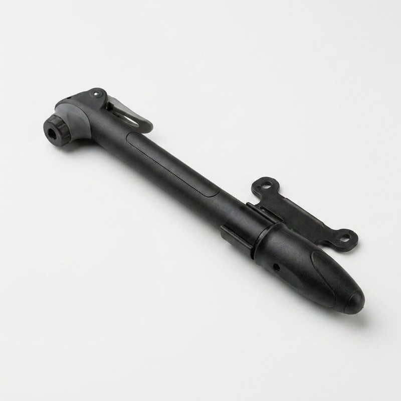 ON BIKE Chrome Mini Pump With Fillet Reversible Line Standard