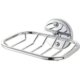 Haceka Soap Holder Standard in Wire Optical, Metal Silver, 15 x 15 x 9 cm