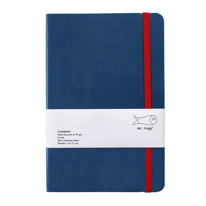 mr. rouge - Cuaderno grueso A5, para escribir, sketchbook, bullet