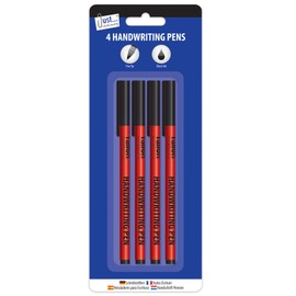 Just Stationery Handwriting Pen (Pack of 4)