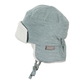 Sterntaler Baby Boys Hat Baby Aviator Hat Fine Cord, Dark turquoise