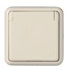 Unitec 40498 Socket Outlet For Flush-Mounted White Wet Room