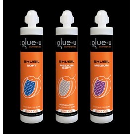 Glue-U Shusill Medium Soft Clear A20 250cc, Transparent