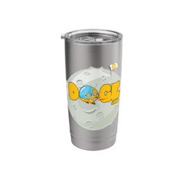Doge Meme Dogecoin Crypto Moon Stainless Steel Insulated Tumbler