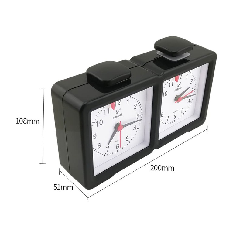 Chess Clock Quartz Electronic Analog Chess Clock Count Up Down