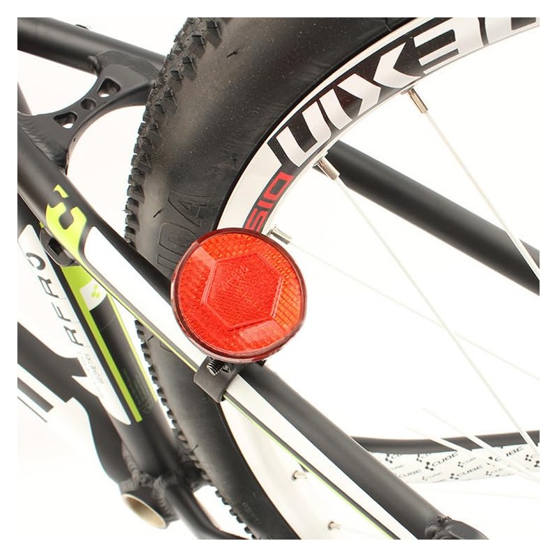 Plus Nao Bicycle Reflector, Bicycle Reflector, Bracket Included, Handle, Backfork,