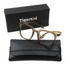 TigerKui blue light blocking glasses (Brown)