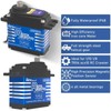 Sparkleiot 35kg Iron Core Digital Servo Motor, 5.0-7.4V, Steel Gear,