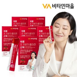 Vitamin Village 비타민마을 석류 초 저분자 콜라겐 스틱 15포 6박스 Vitamin Village Pomegranate Low Molecular Collagen Stick 15 Packs 6 Boxes