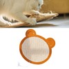 Sisal Cat Scratching Board Cartoon Cute Bear Head Shape Grinding
