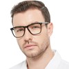 AEZUNI Retro Oversized Reading Glasses for Men 2.0 Classic Large