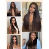 Nadula EasiContour Yaki Straight V Part Wig Human Hair with