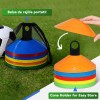 Kit 50 Platos De Entrenamiento Deportivo 1 Porta Platos