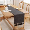 Black Table Runners 13 x 120 Inches Long Rustic Table